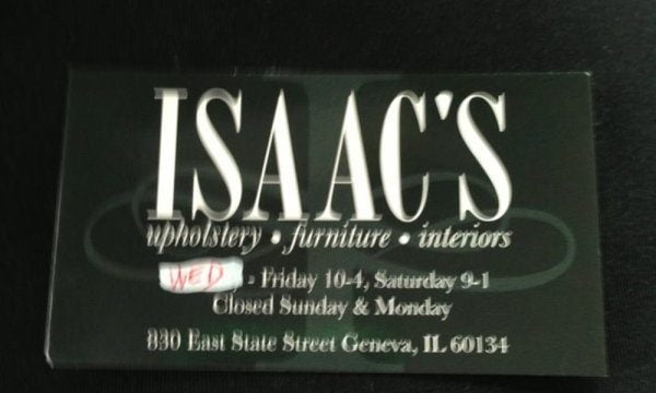 Isaac’s Upholstery & Furniture Solutions